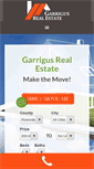 Mobile Screenshot of garrigusrealestate.net